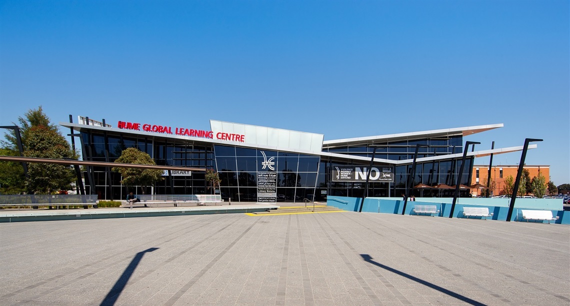 Construction works at Hume Global Learning Centre - Broadmeadows Hume ...